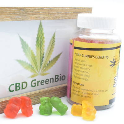 Ekstrak Rami Spektrum Luas CBD Gummy 25mg Per Gummy Tidur Lebih Baik