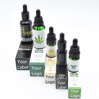 OEM ODM Spektrum Luas Minyak CBD THC Gratis Untuk Perawatan Sehat 500mg 1000mg