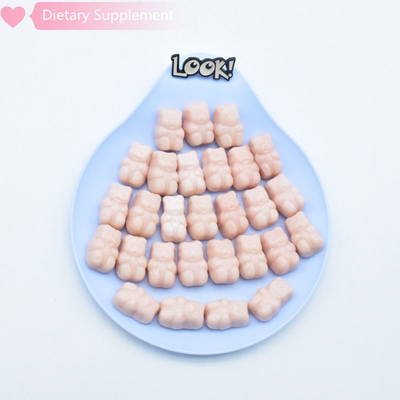 GMP Edible Biotin Vitamin Suplemen Gummy Rambut Untuk Pertumbuhan Sel