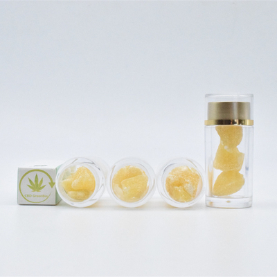 Botol Kaca CBD Wax Crumble Dabbing Pure CBD Crumble Organic