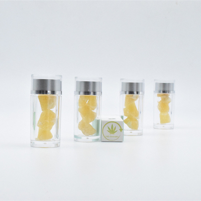Tanaman Rami Diekstraksi CBD Isolate Wax 80% 95% Untuk Mengoleskan Merokok
