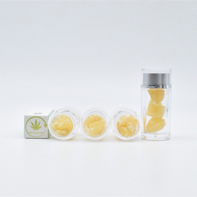 Tanaman Rami Diekstraksi CBD Isolate Wax 80% 95% Untuk Mengoleskan Merokok