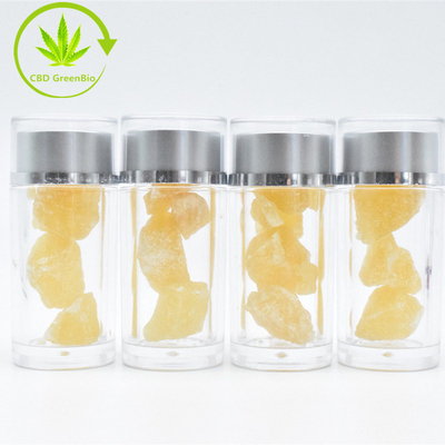 Tanaman Rami Diekstraksi CBD Isolate Wax 80% 95% Untuk Mengoleskan Merokok