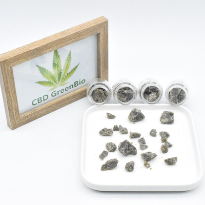 Smoke Dab CBD Wax Crumble 10 Gram Per Botol THC Gratis Ketersediaan Bio Tinggi