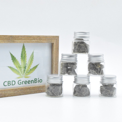 Smoke Dab CBD Wax Crumble 10 Gram Per Botol THC Gratis Ketersediaan Bio Tinggi