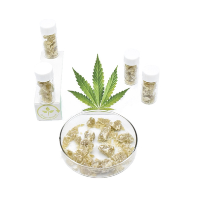 Botol Kaca Pure Cbd Crumble Organic  Wax Mengurangi Stres