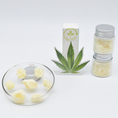Kemurnian Tinggi CBD Wax Crumble CBD Bahan Baku Menghilangkan Rasa Sakit