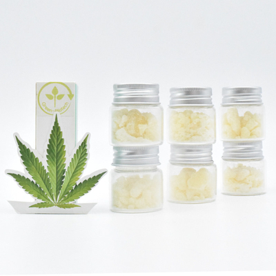 Kemurnian Tinggi CBD Wax Crumble CBD Bahan Baku Menghilangkan Rasa Sakit