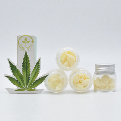Kemurnian Tinggi CBD Wax Crumble CBD Bahan Baku Menghilangkan Rasa Sakit