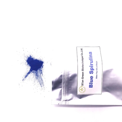 Halal Organik Blue Spirulina 80 Mesh Untuk Minuman Edible E18 E25