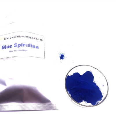 Blue Spirulina Pewarna Makanan Alami E18 0.1g 0.5g 1g Per 1000ml