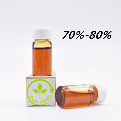 80% Distillate Anxiety CBD Oil 10g 50g HPLC Test THC Rendah Untuk Nutraceuticals