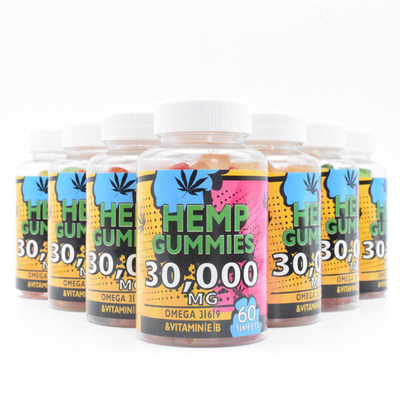 Perawatan Kesehatan Spektrum Penuh CBD Gummy Chewy Meningkatkan Mood