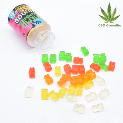 Perawatan Kesehatan Spektrum Penuh CBD Gummy Chewy Meningkatkan Mood