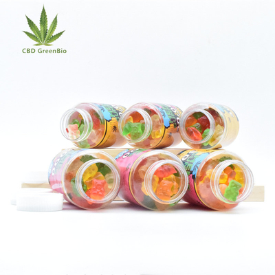 Perawatan Kesehatan Spektrum Penuh CBD Gummy Chewy Meningkatkan Mood