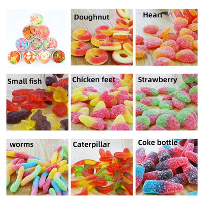 Minyak Rami Lezat yang Dapat Dimakan CBD Gummy Bears Kecemasan Lembut Santai